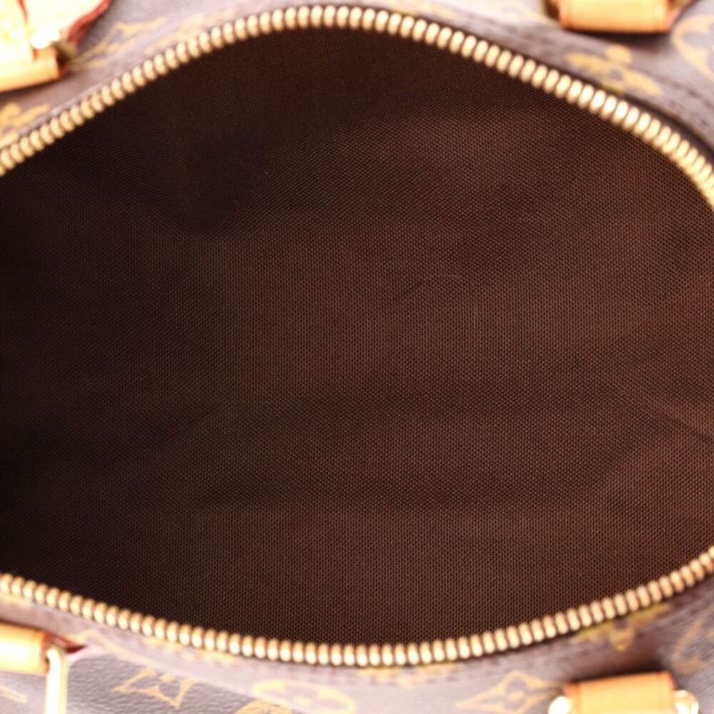 Louis Vuitton Speedy Handbag Monogram Canvas 30 Brown - Picture 5 of 9